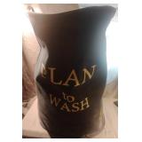 Plan to wash collapsible cloth basket with