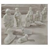 Nativity scene figurines