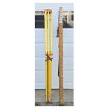 Surveyors Tripod & Expanding Measuring Stick