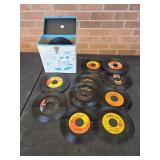 vintage mcm Amfile Platter-Pak carrying case