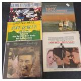 Vintage albums, dr zhivago, liberace,