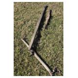 Antique farm equipment wooden harness