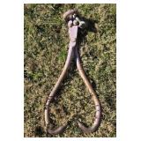 Logging tongs Grapple hook