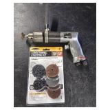 Chicago Pneumatics Air Drill and Wheels