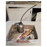 Oil Can, Sawsall Blades & Maddock Head