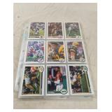 Foot ball cards including John Elway and