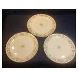 Vintage Taylor Smith Scroll Border plates. 2 are