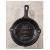 Lodge miniature iron skillet