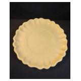 Vintage scalloped ceramic plate. 1982 NC