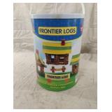 Frontier Logs. Open container