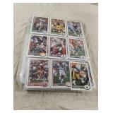 Football cards including Tony Bennett, Jerry