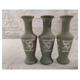Vintage Avon Imitation Wedgwood Jasperware Sage