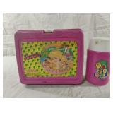 Vintage Thermos Barbie plastic lunch box with a