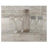 Vintage medicine bottles