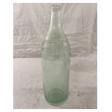 Vintage Country Club Soda green glass bottle