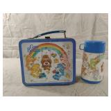 Vintage Aladdin Care Bears metal lunch box with