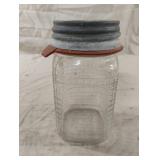 Vintage Hazel Atlas checkered or waffle pattern