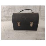 Vintage Thermos "V" model metal done top lunch