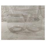 Vintage Dietz oil lamp globes