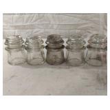 Vintage glass insulators