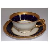 Vintage Joseph Horne Co. Lenox J19k Cobalt Blue