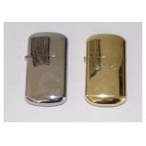 (2) NEW Unused Camel Etched Engraved Gold &