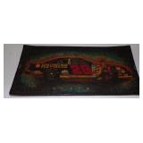 Vintage Ernie Irvan Handmade Painted Leather