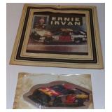 Vintage Ernie Irvan Glass Carnival Prize & Air