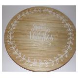 Give Thanks 13" Lazy Susan - NEW