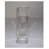 Dale Earnhardt 6" Tall 3-D Laser Etched Clear