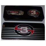 Dale Earnhardt Knife and Belt Buckle Set in Tin