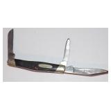 Vintage Buck 303-V 3 Blade Folding Pocket Knife