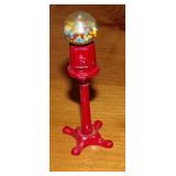 Vintage Miniature Gumball Bubblegum Machine Red