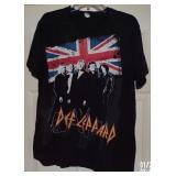 Def Leppard Concert T-Shirt - No Tag, Appears to