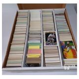 Large 4 Row Box Full of Baseball Trading Cards