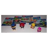(4) Paw Patrol Toy Action Figures & 5 Phonics