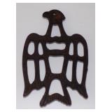 Vintage Cast Iron Metal Eagle Trivet