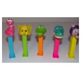 (5) Pez Candy Dispensers - Includes Safari