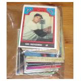 Bag Full of Baseball Sports Trading Cards