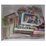 Large Bag Full of Baseball, Football Trading