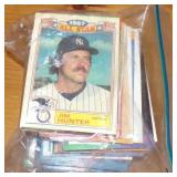 Bag Full of Baseball & Basketball Sports Trading