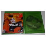 (2) Xbox One Video Games - Far Cry 5 & NHL 19