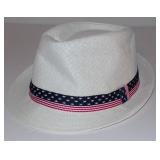 Fedora Brim Trilby America U.S USA Stars &