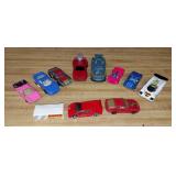 Lot of Toy Race Cars