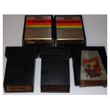 (5) Vintage Atari Video Game Program Cartridges -