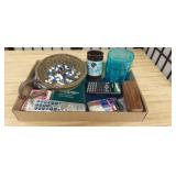 Box Lot of Office Supplies