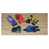 Lot of Toy Heavy Equipment Machinery & Trucks