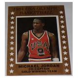 Michael Jordan 1984 USA Olympic Basketball Card