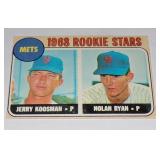 1968 Rookie Stars Nolan Ryan & Jerry Koosman Mets