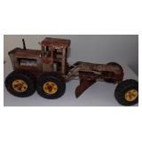 Vintage Tonka Metal Motor Grader - Measures 18"